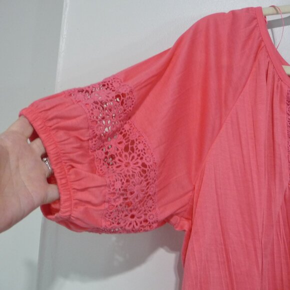 New Directions Peasant Blouse Size XL (May Fit 1X) - Picture 3 of 9